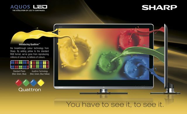 Sharp Aquos Quattron LED TV | Digital Smart Homes | News & Events